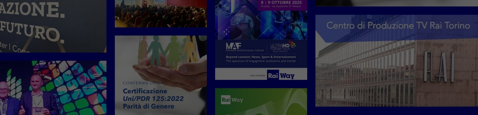 Dal 27 al 29 maggio incontra Rai Way a Roma, Lucca e Ravenna